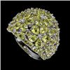 Image 2 : Natural Green Peridot Ring