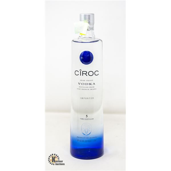 CIROC SNAP FROST VODKA 5 TIMES DISTILLED 1 LITRE