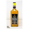 Image 1 : ROYAL RESERVE CANADIAN RYE WHISKY 750ML BOTTLE