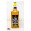 Image 1 : ROYAL RESERVE CANADIAN RYE WHISKY 750ML BOTTLE