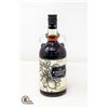 Image 1 : THE KRAKEN BLACK SPICED RUM 750ML BOTTLE