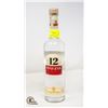 OUZO 12 PRODUCT OF GREECE ANISE BASED APERITIF