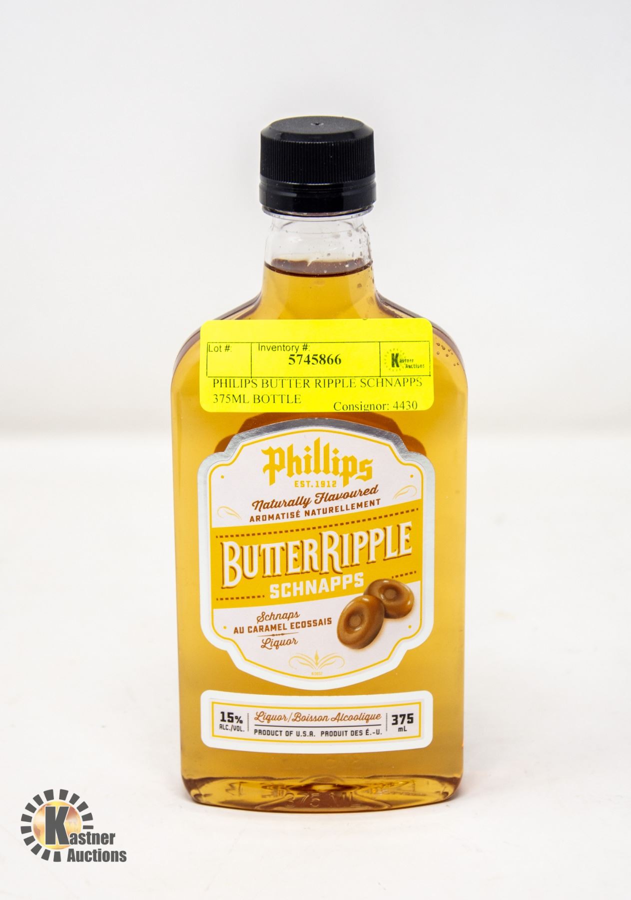 Butter Ripple Booze PHILIPS BUTTER RIPPLE SCHNAPPS 375ML BOTTLE