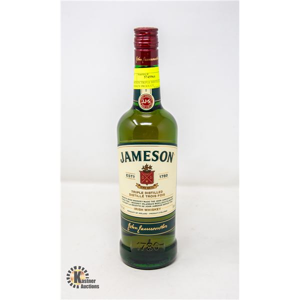 JAMESON TRIPLE DISTILLED IRISH WHISKEY PRODUCT