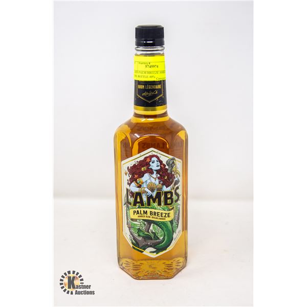 LAMBS PALM BREEZE AMBER RUM 750ML BOTTLE 40%