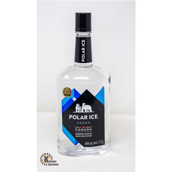 POLAR ICE VODKA QUADRUPLE DISTILLED 1.75L BOTTLE