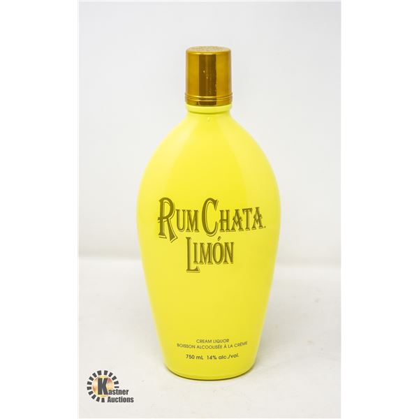 RUM CHATA LIMON CREME LIQUOR 750ML 14%