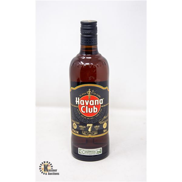 HAVANA CLUB ANEJO AGED 7 YEARS CUBAN RUM 750ML