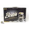 Image 1 : 24 PACK BRAVA PREMIUM LAGER 355ML CANS