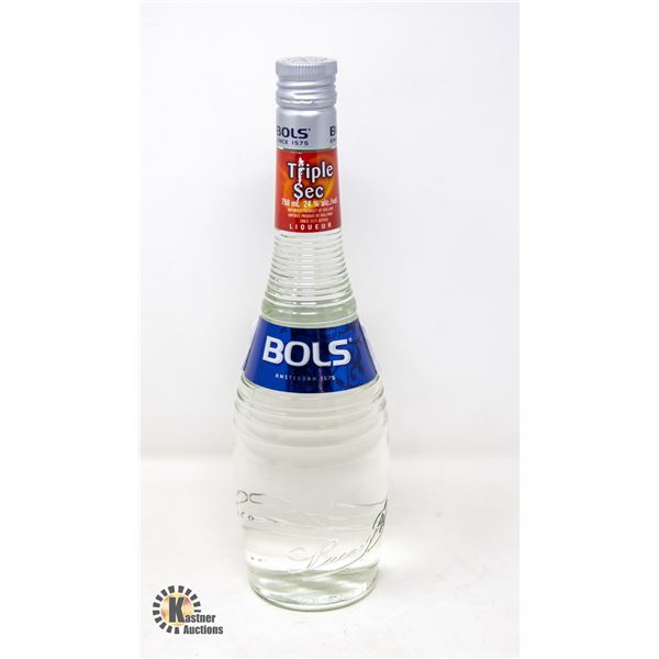 BOLS TRIPLE SEC 750ML 24% ALCOHOL CONTENT