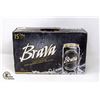 Image 1 : 15 PACK BRAVA LAGER 4.9% ALCOHOL CONTENT