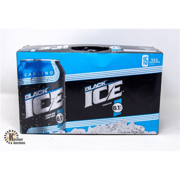 15 PACK BLACK ICE BEER