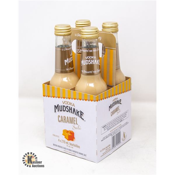 4 PACK VODKA MUDSHAKE SALTED CARAMEL