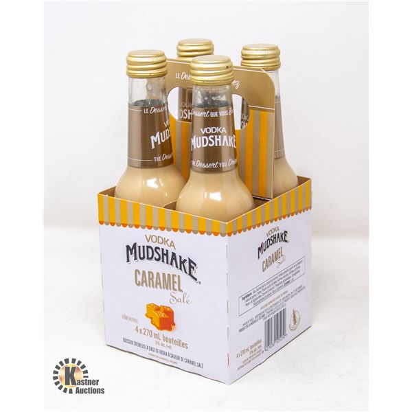 4 PACK VODKA MUDSHAKE SALTED CARAMEL