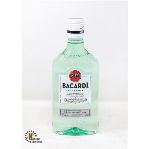 BACARDI SUPERIOR WHITE RUM 375ML BOTTLE