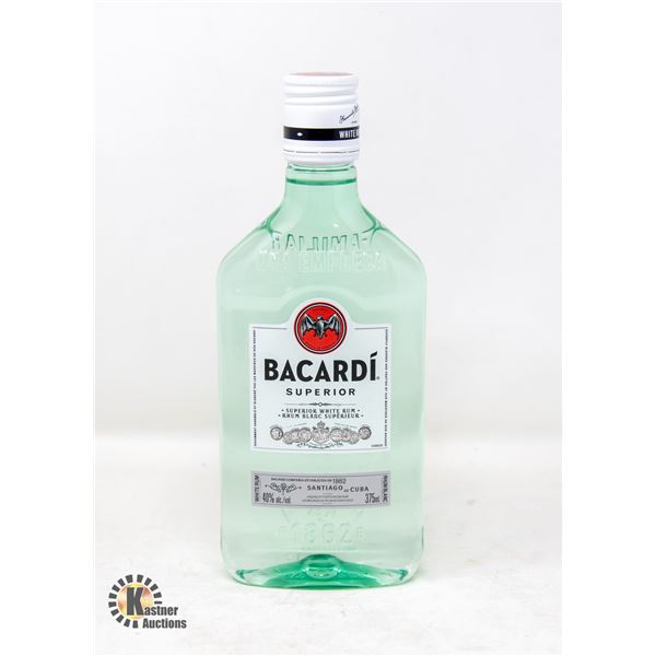 BACARDI SUPERIOR WHITE RUM 375ML BOTTLE