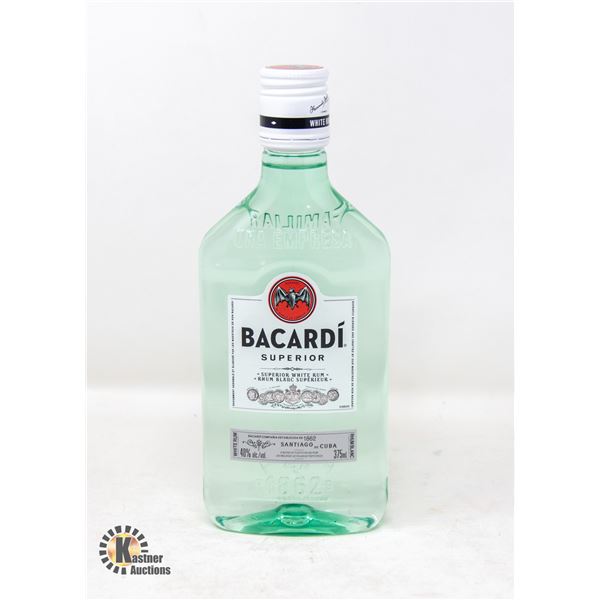 BACARDI SUPERIOR WHITE RUM 375ML BOTTLE