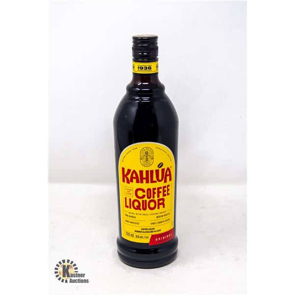 ORIGINAL KAHLUA COFFEE LIQUOR 750ML BOTTLE