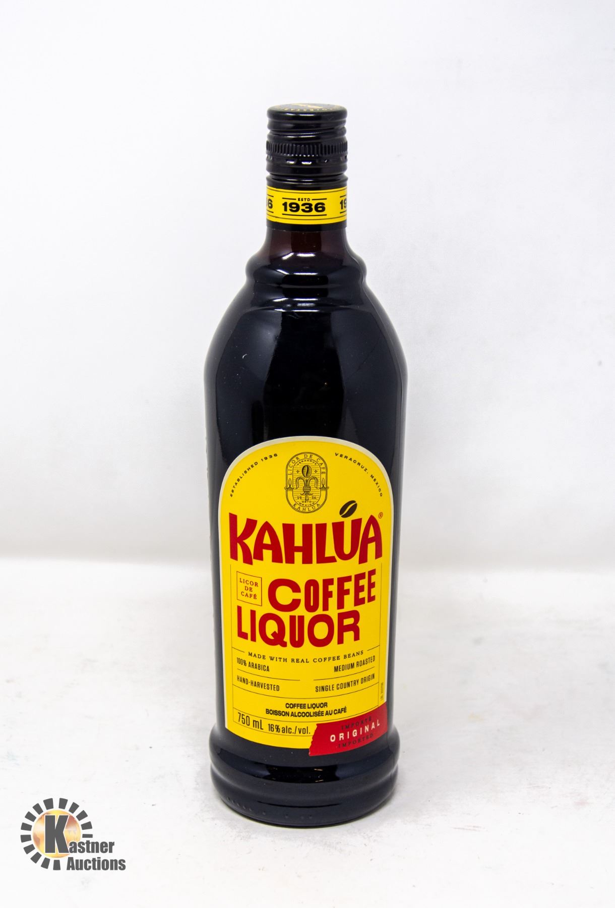 ORIGINAL KAHLUA COFFEE LIQUOR 750ML BOTTLE