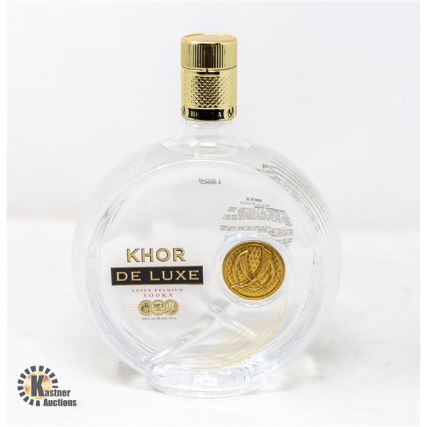 KHOR DE LUXE PREMIUM  VODKA 750ML BOTTLE