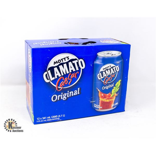 12 PACK ORIGINAL MOTT'S CLAMATO CAESAR