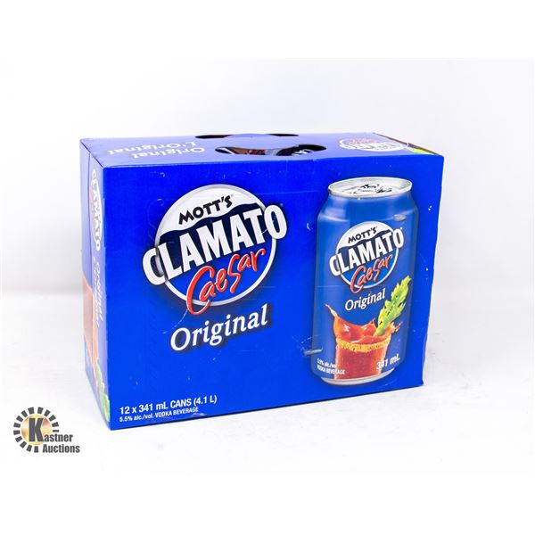 12 PACK ORIGINAL MOTT'S CLAMATO CAESAR