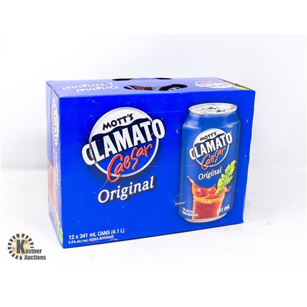 12 PACK ORIGINAL MOTT'S CLAMATO CAESAR