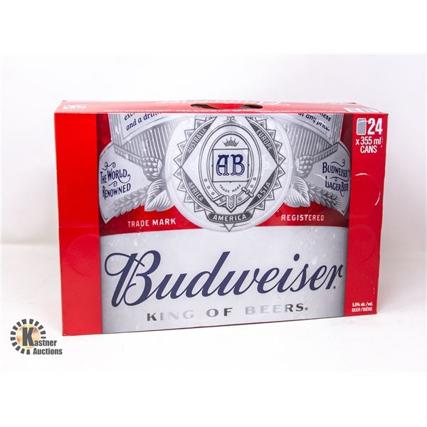 24 PACK BUDWEISER BEER