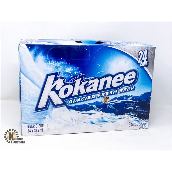 24 PACK OF KOKANEE BEER