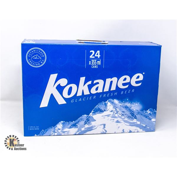 24 PACK OF KOKANEE BEER