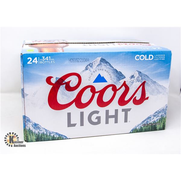 24 PACK COORS LIGHT BEER