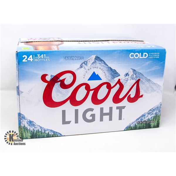 24 PACK COORS LIGHT BEER