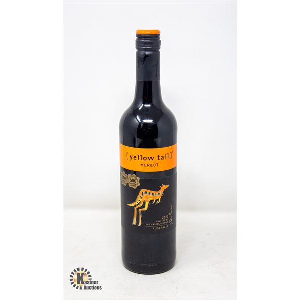 2022 YELLOW TAIL MERLOT 750ML BOTTLE