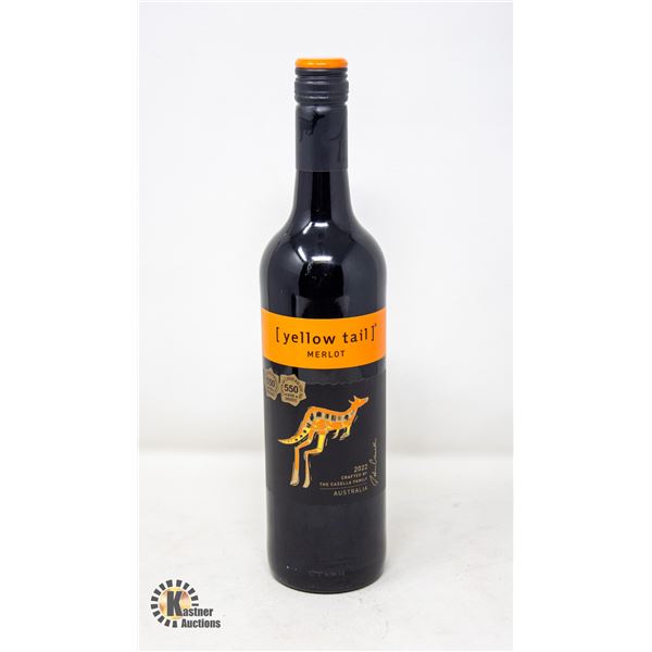 2022 YELLOW TAIL MERLOT 750ML BOTTLE