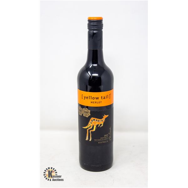 2022 YELLOW TAIL MERLOT 750ML BOTTLE