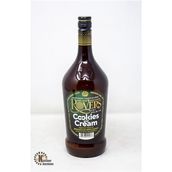 ROVERS COOKIES & CREAM LIQUOR 1.14L BOTTLE