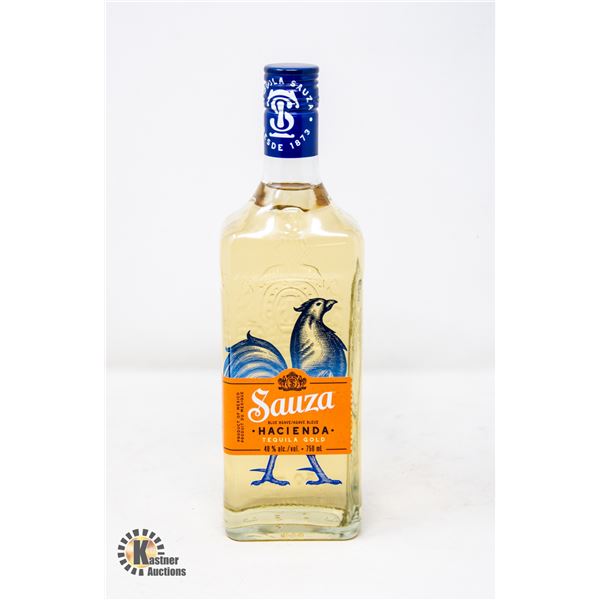 SAUZA BLUE AGAVE HACIENDA TEQUILA GOLD