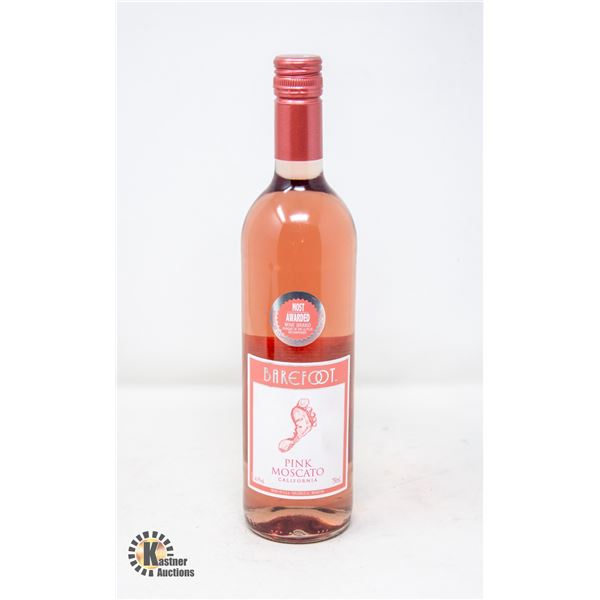 BAREFOOT PINK MOSCATO 750ML BOTTLE