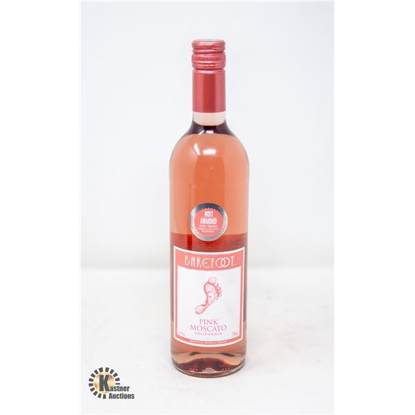 BAREFOOT PINK MOSCATO 750ML BOTTLE