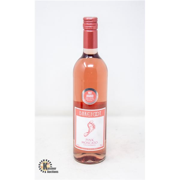 BAREFOOT PINK MOSCATO 750ML BOTTLE