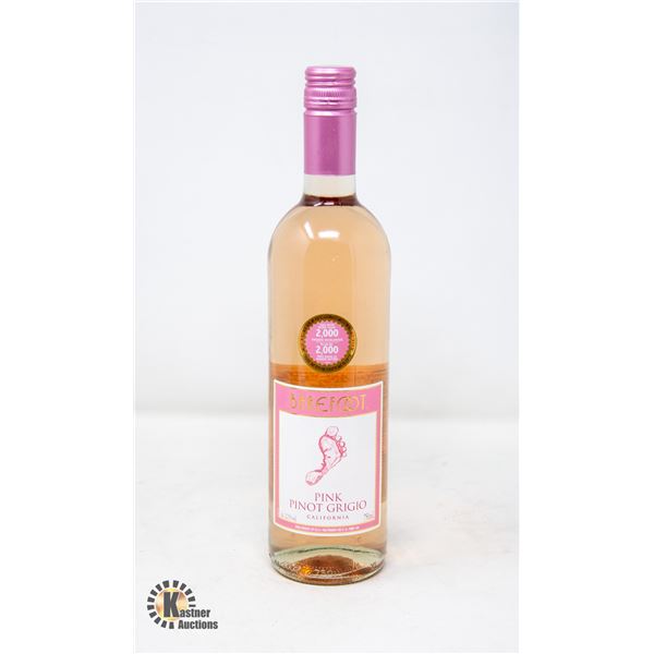 BAREFOOT PINK PINOT GRIGIO 750ML BOTTLE