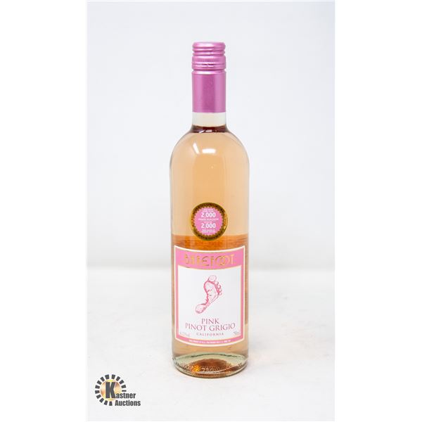 BAREFOOT PINK PINOT GRIGIO 750ML BOTTLE