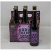 6 PACK BOXER HARD GRAPE SODA BEER