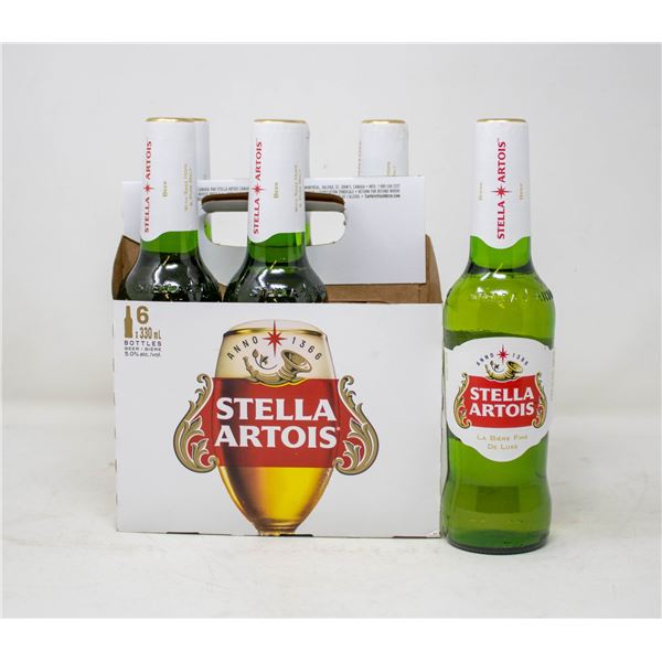 6 PACK STELLA ARTOIS BEER