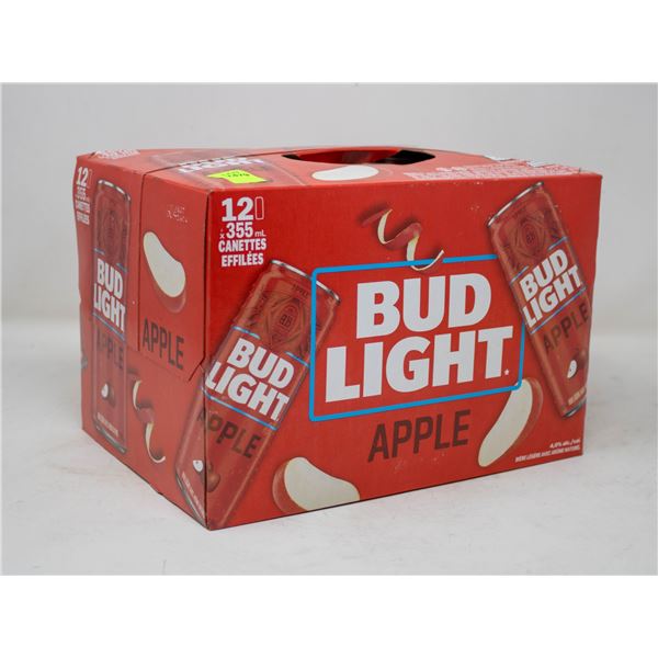 12 PACK BUD LIGHT APPLE
