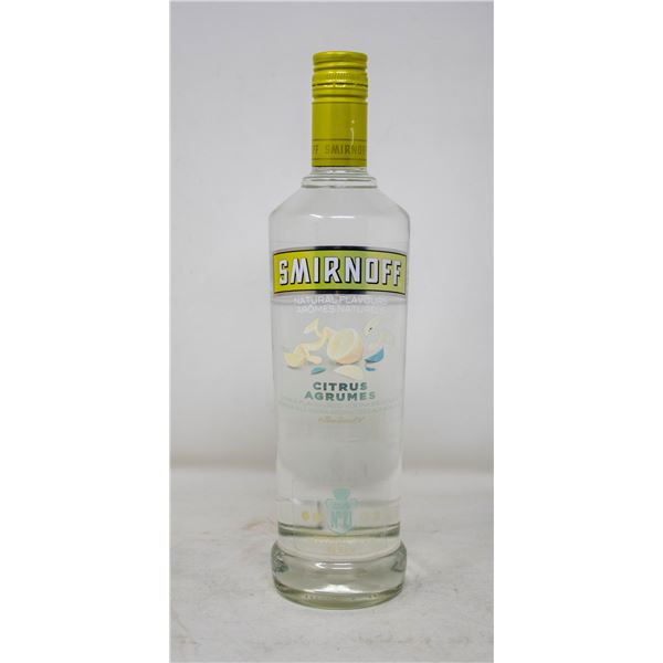 SMIRNOFF CITRUS FLAVOURED VODKA 10 TIMES FILTERED