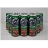 Image 1 : 12 CANS OF MOTT'S CLAMATO CAESAR PICKLED BEAN