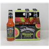 Image 1 : 6 PACK OF JACK DANIELS WATERMELON PUNCH 296ML