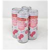 Image 1 : 4 PACK OF SMIRNOFF ICE LIGHT RASPBERRY 355ML 4%