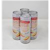 Image 1 : 4 PACK OF SMIRNOFF ICE LIGHT WHITE PEACH 355ML 4%